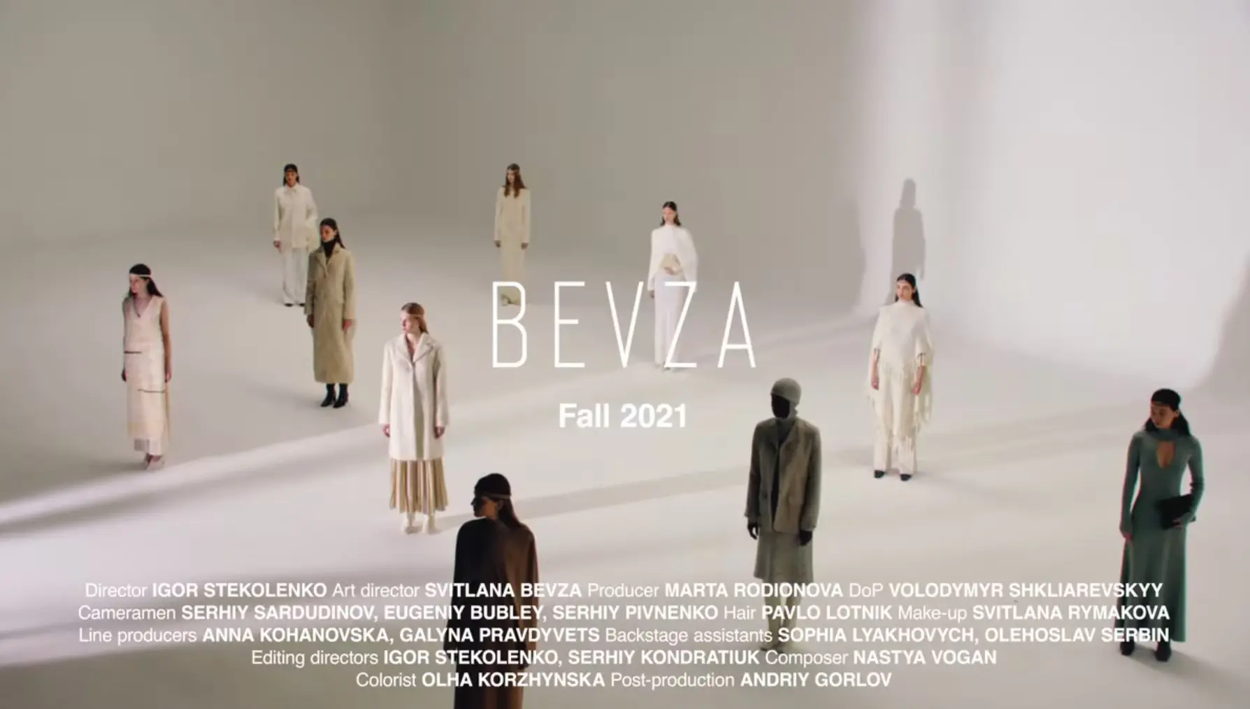Catwalk video for New York Fashion week