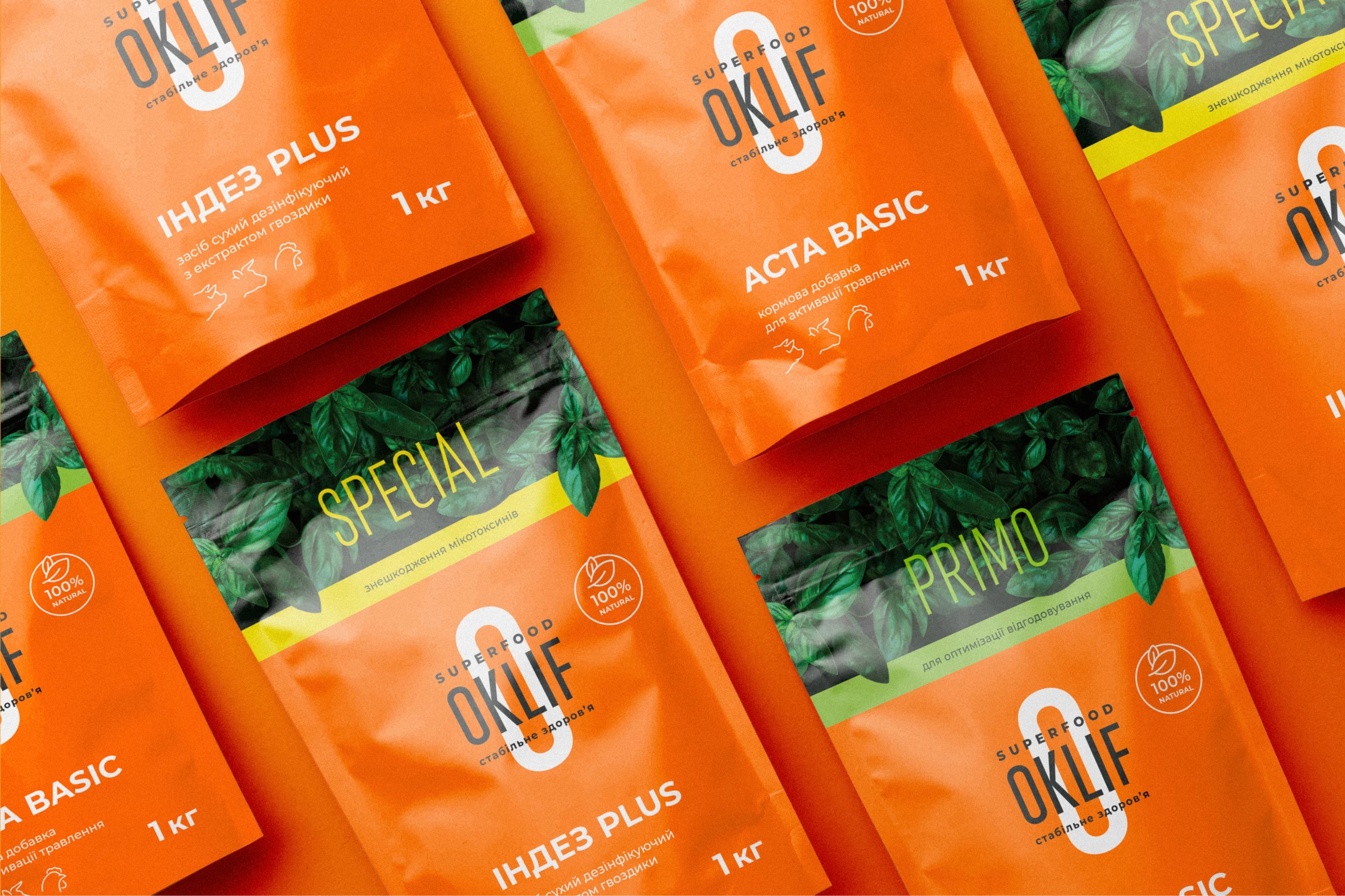 Пакування Oklif Superfood