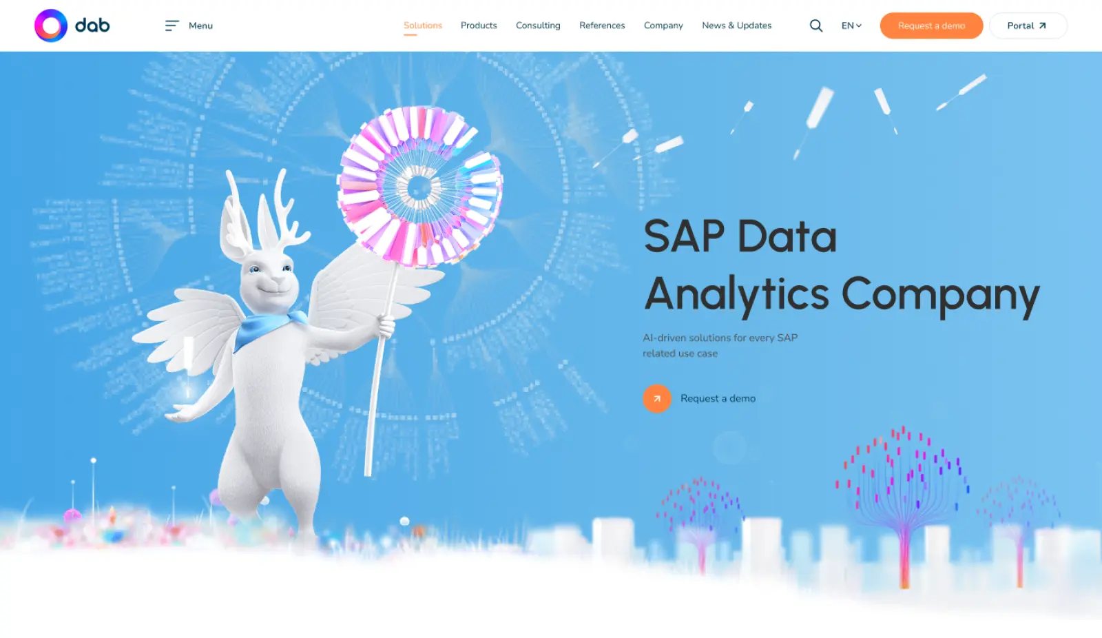 data analytics corporate website