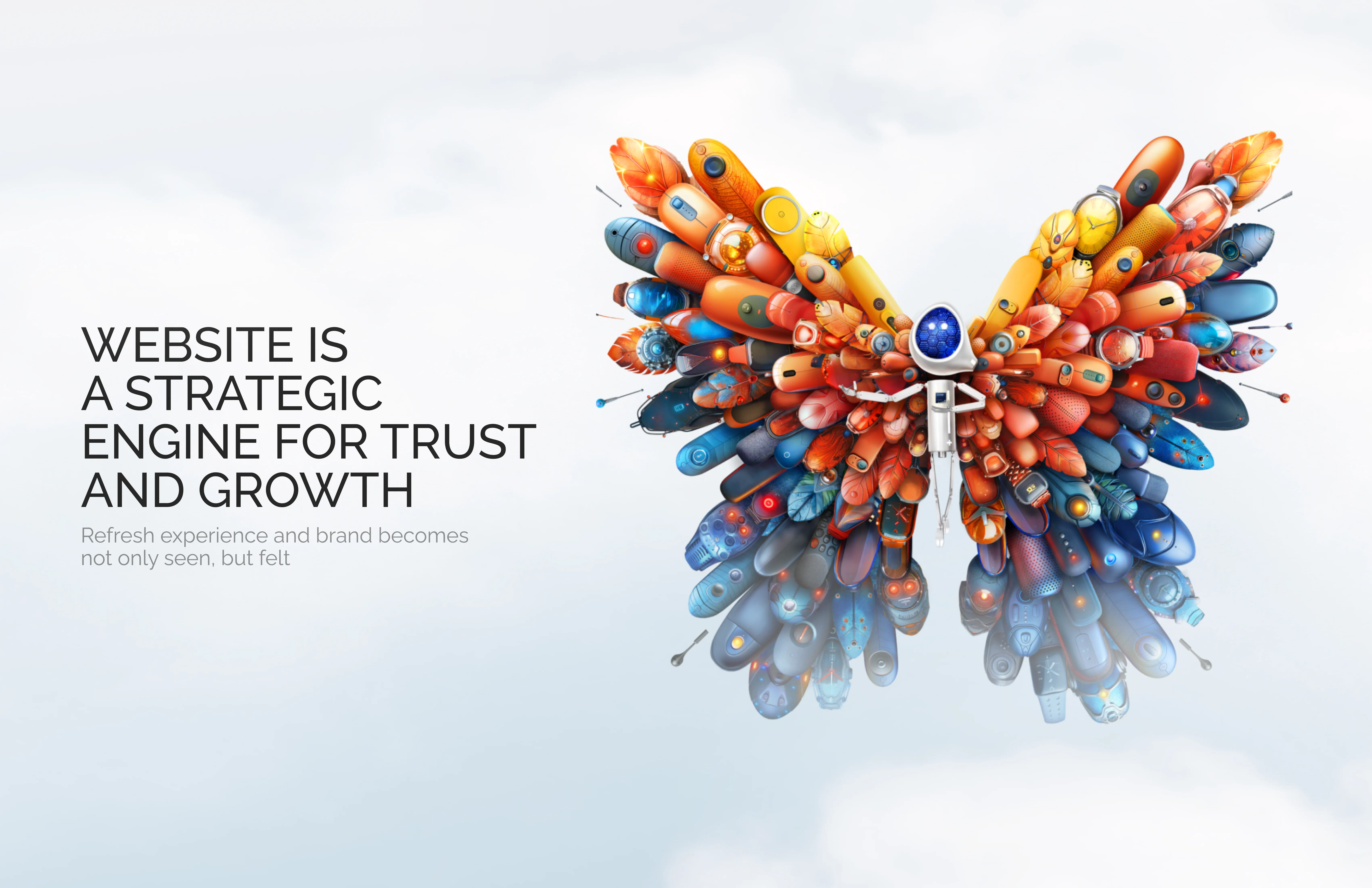 website is a strategic engine for trust and growth